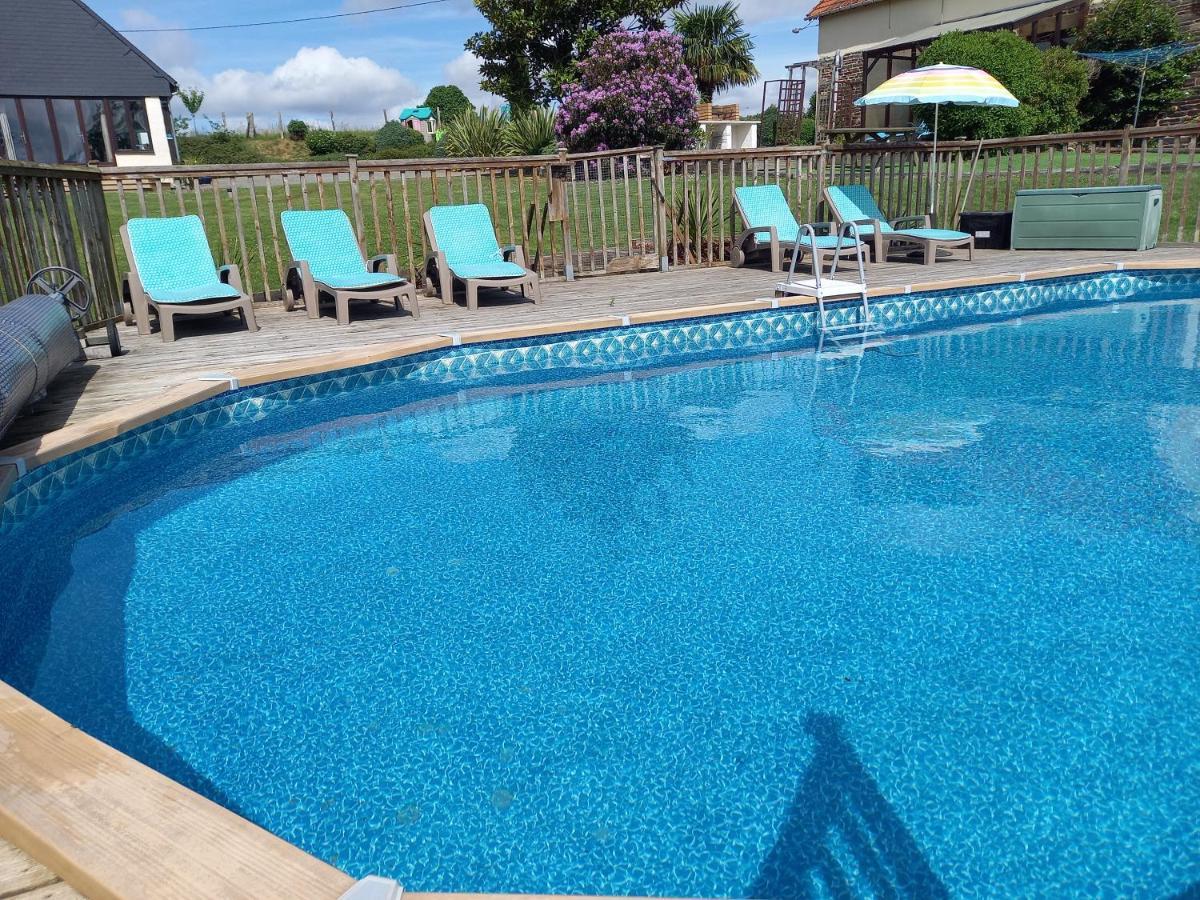 La Gasteboisiere With Swimming Pool And Games Room Le Mesnil-Adelee Dış mekan fotoğraf